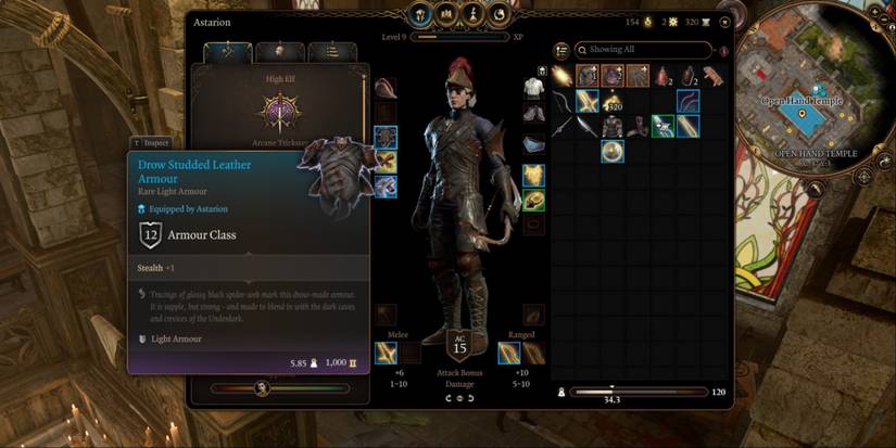 Drow Studded Leather Armour bg3