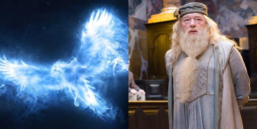 Dumbledore's Patronus, Harry Potter