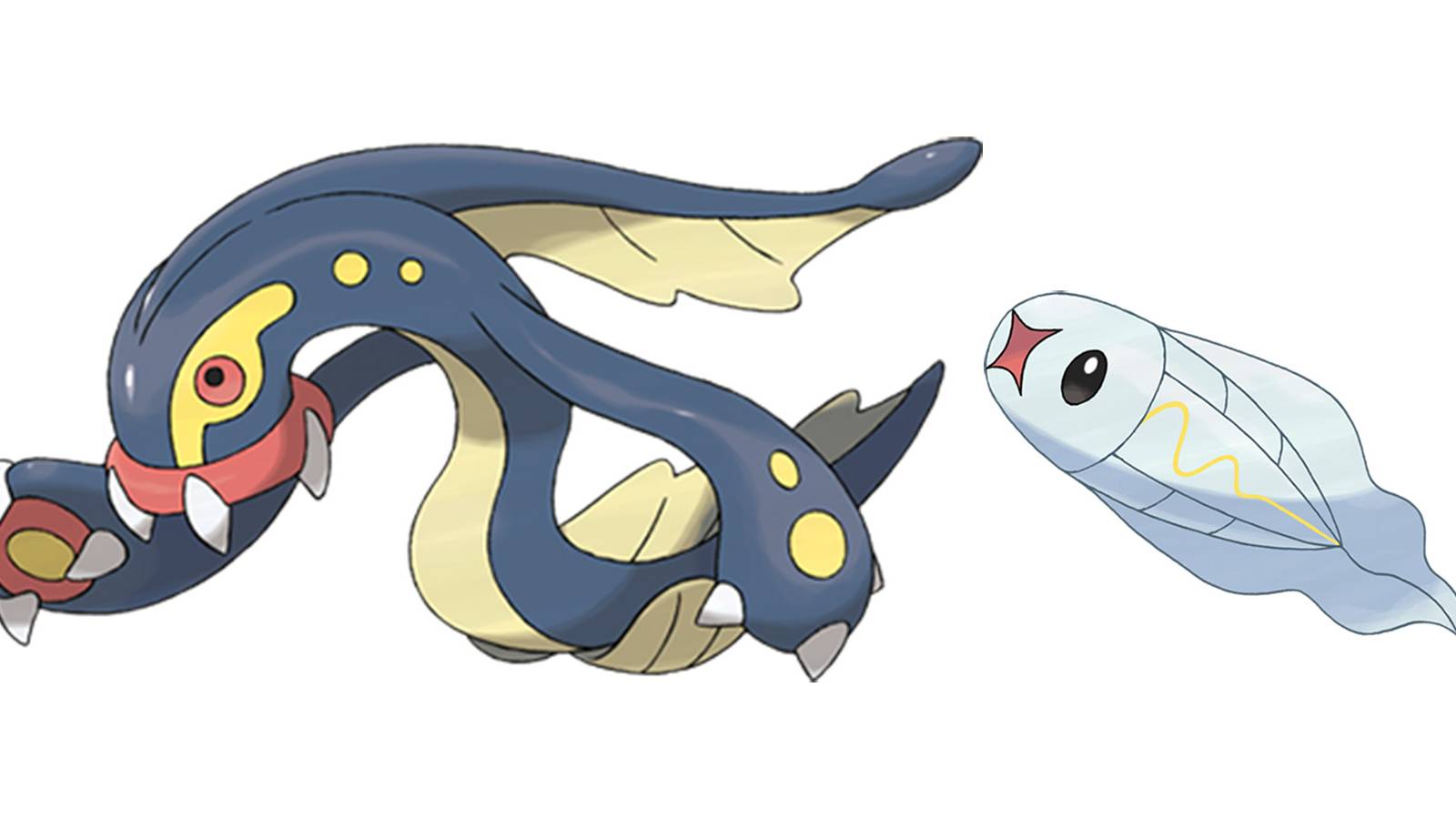 Pokemon Eelektross and Tynamo