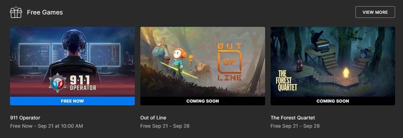 epic games store free games september 21
