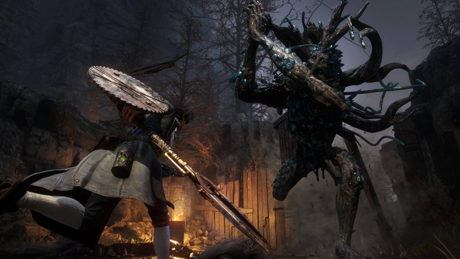 Pinocchio engaged in battle in Lies of P