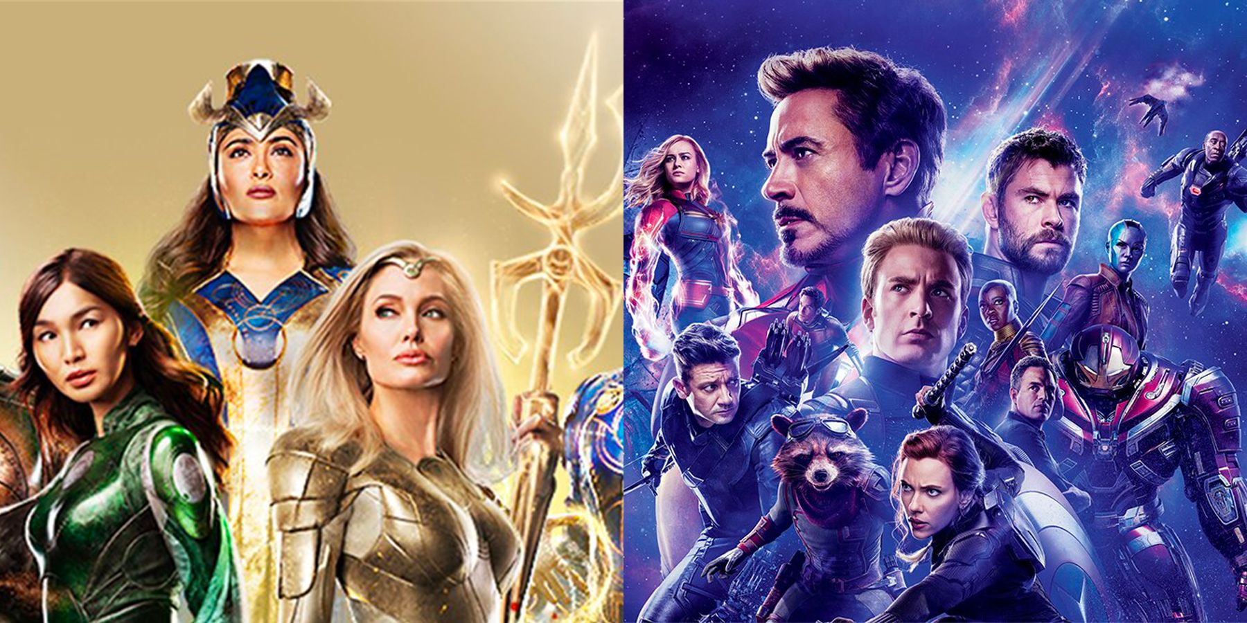 Eternals The Avengers Differences