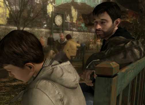 Ethan and Shaun in Heavy Rain