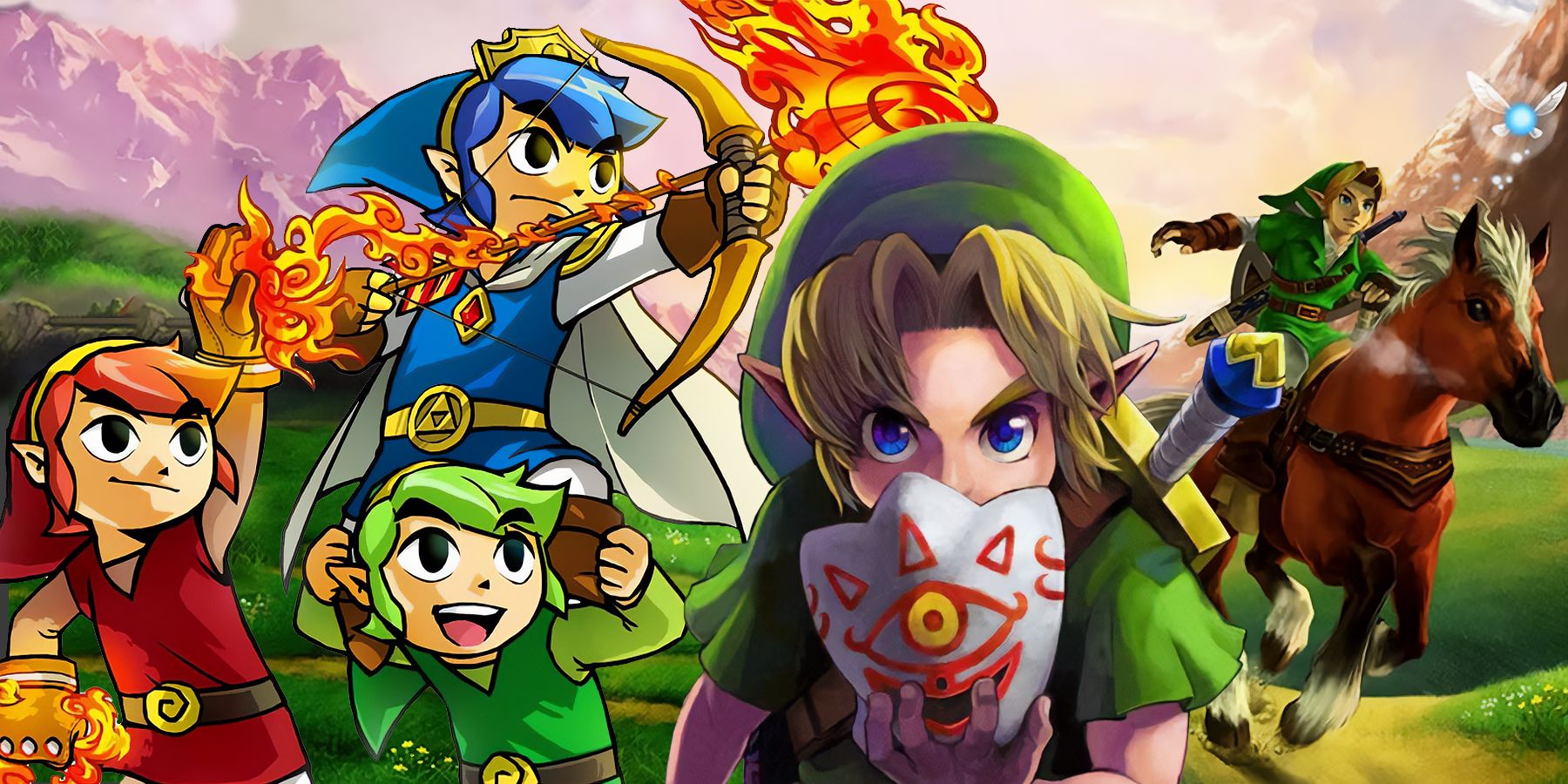 Every The Legend of Zelda Nintendo game ranked, according to