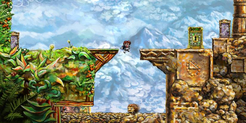 Exploring a level in Braid