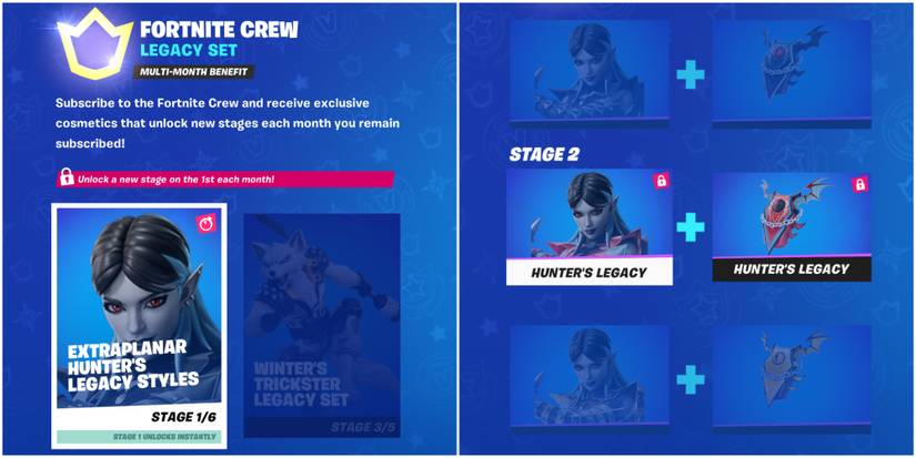 legacy set pages for explanar hunter's legacy set