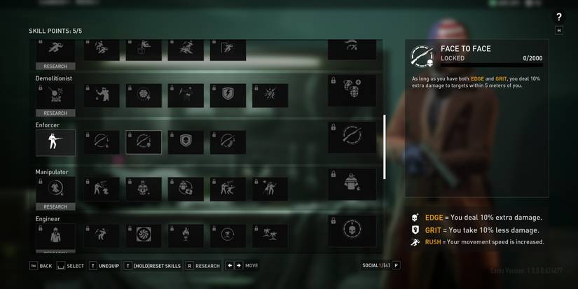 face to face payday 3 skill