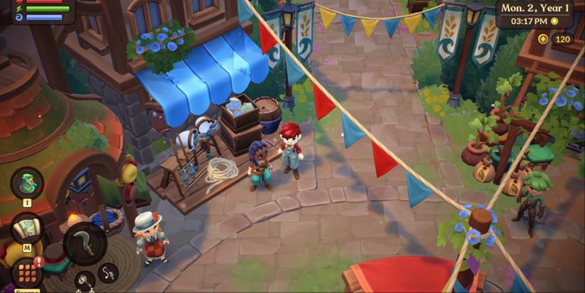 Fae Farm Skye NPC in usual location