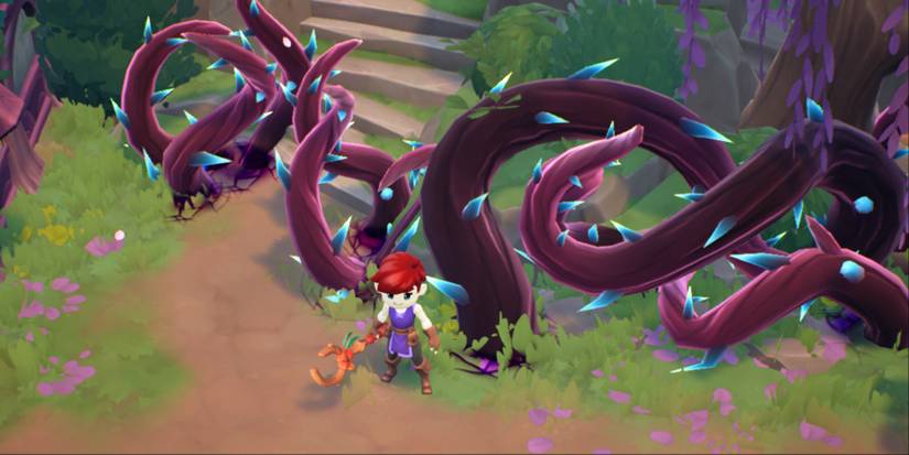 Fae Farm thorns blocking exploration