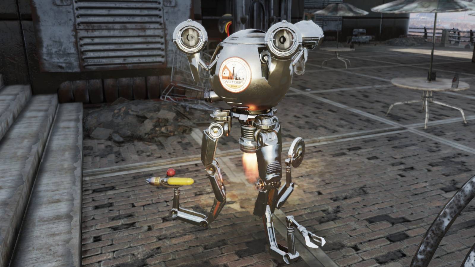 Explaining the Mr. Handy Robots in Fallout