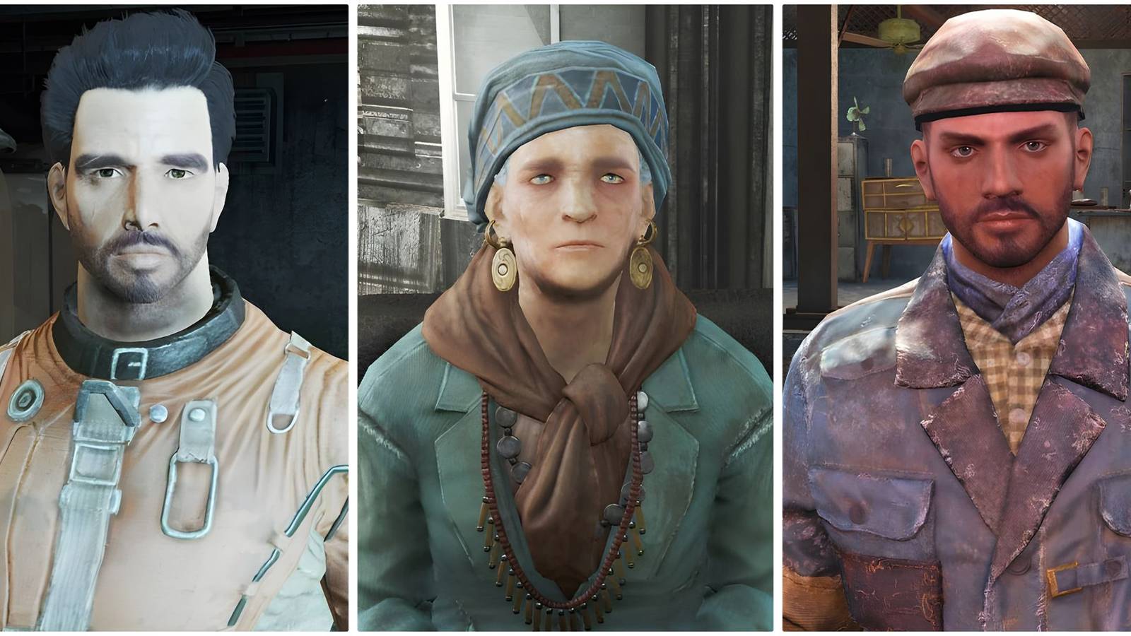 Fallout 4 Mama Murphy, Paladin Danse, Kyle