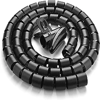 One Fanoshon Cable Organizer coiled on white background