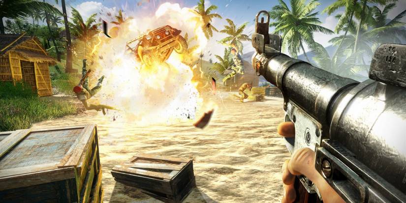 far cry 3 rocket launcher explosion