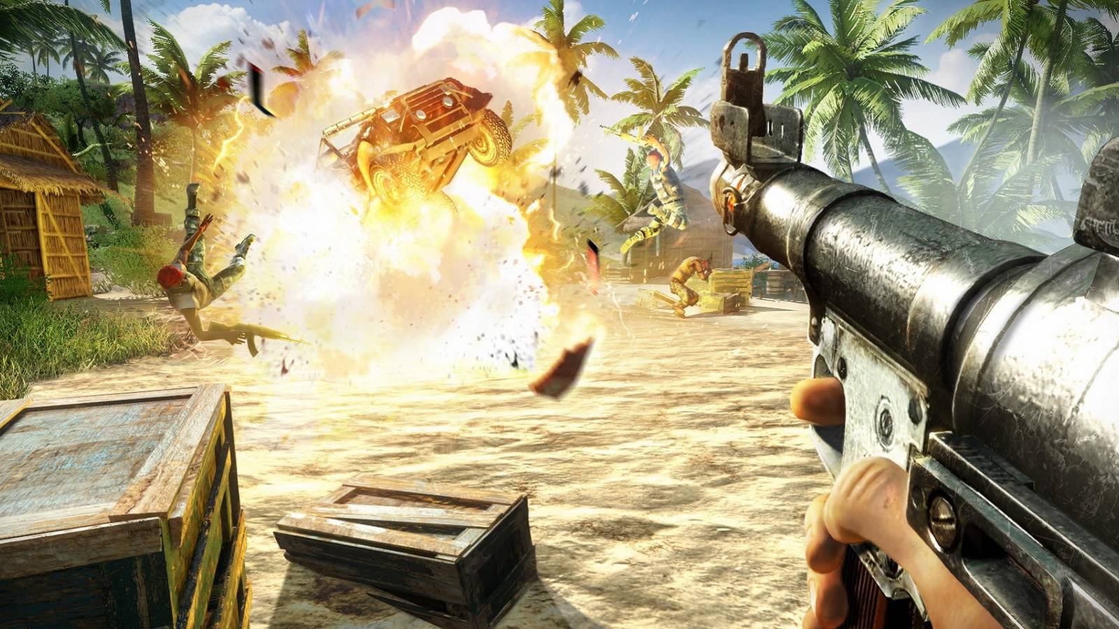 far cry 3 rocket launcher explosion