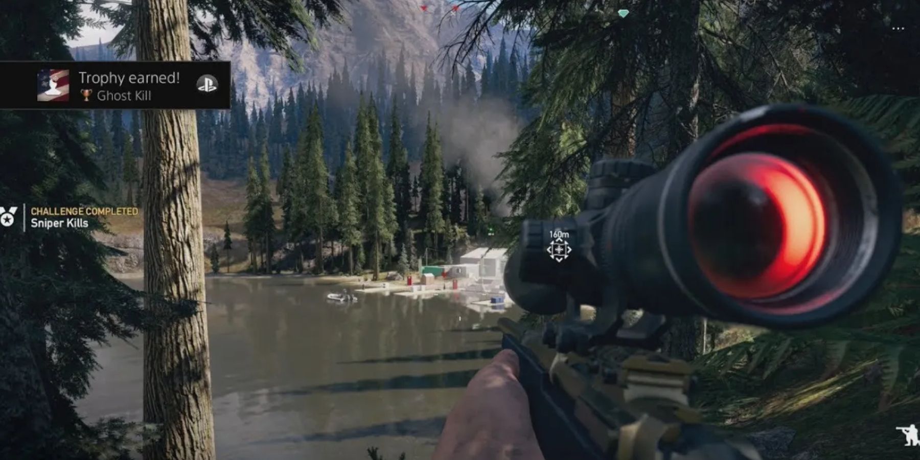 Far Cry 5 - Getting the ghost kill trophy using a sniper rifle