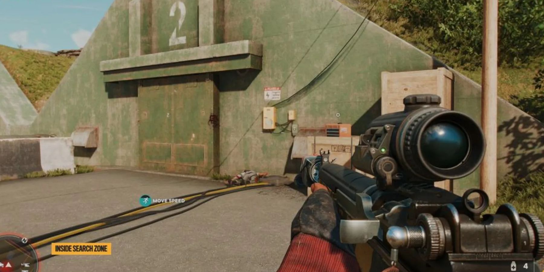 Far Cry 6 - using a long range rifle