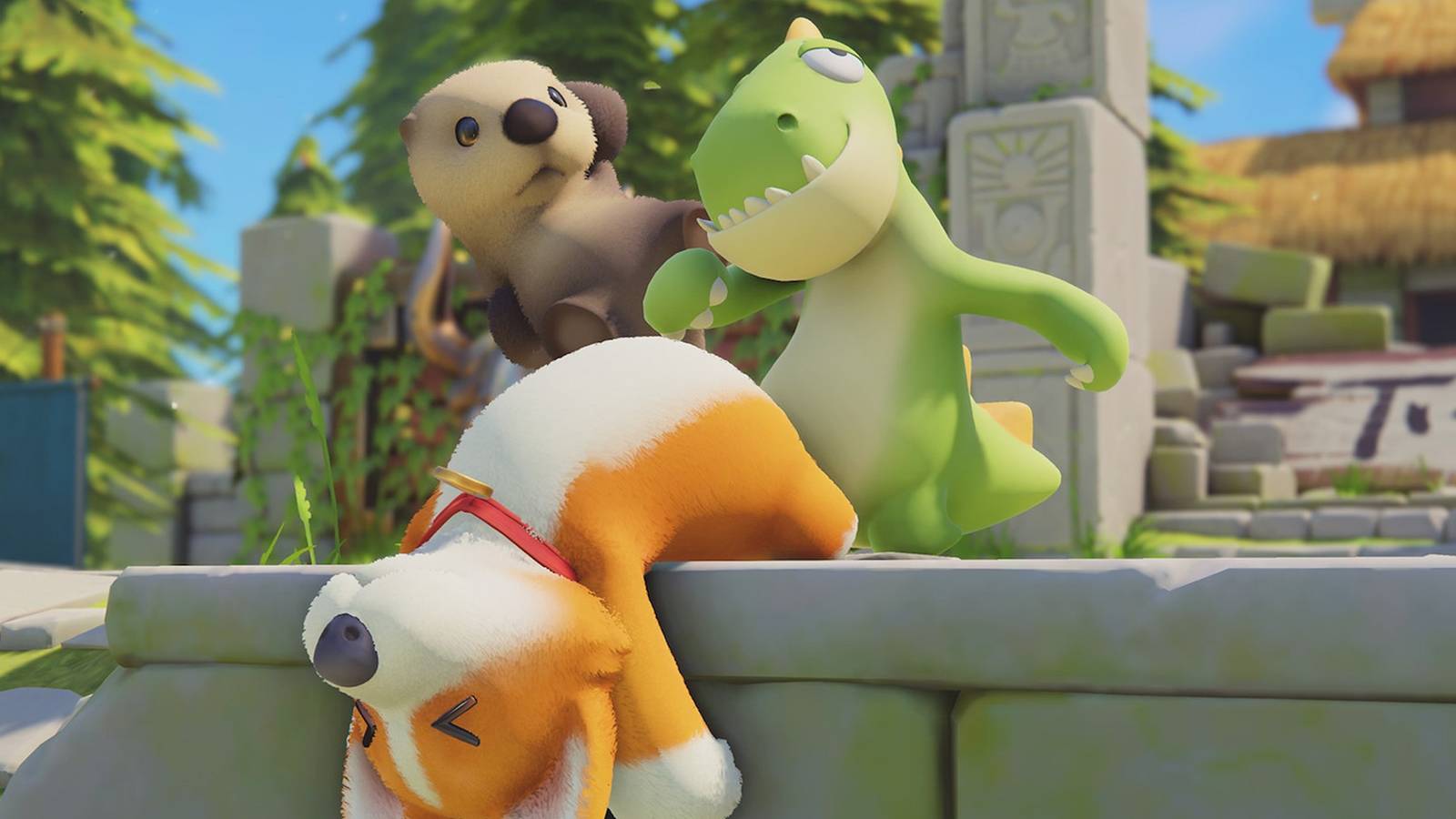 nemo, otta, and underbite fighting one another