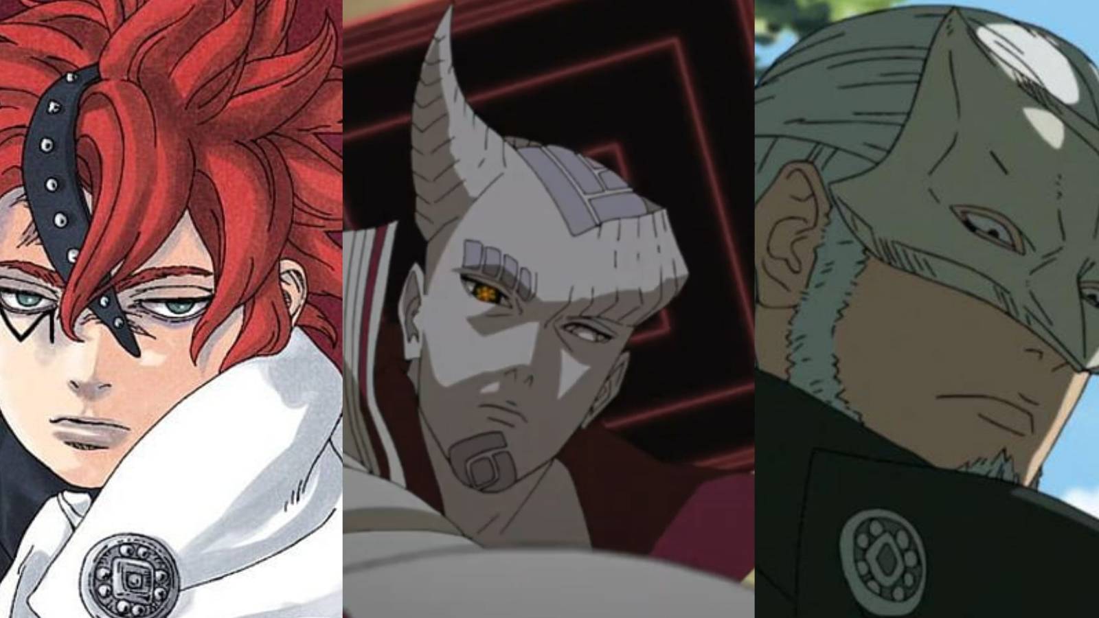 featured boruto strongest Kara members Isshiki Jigen code kashin koji