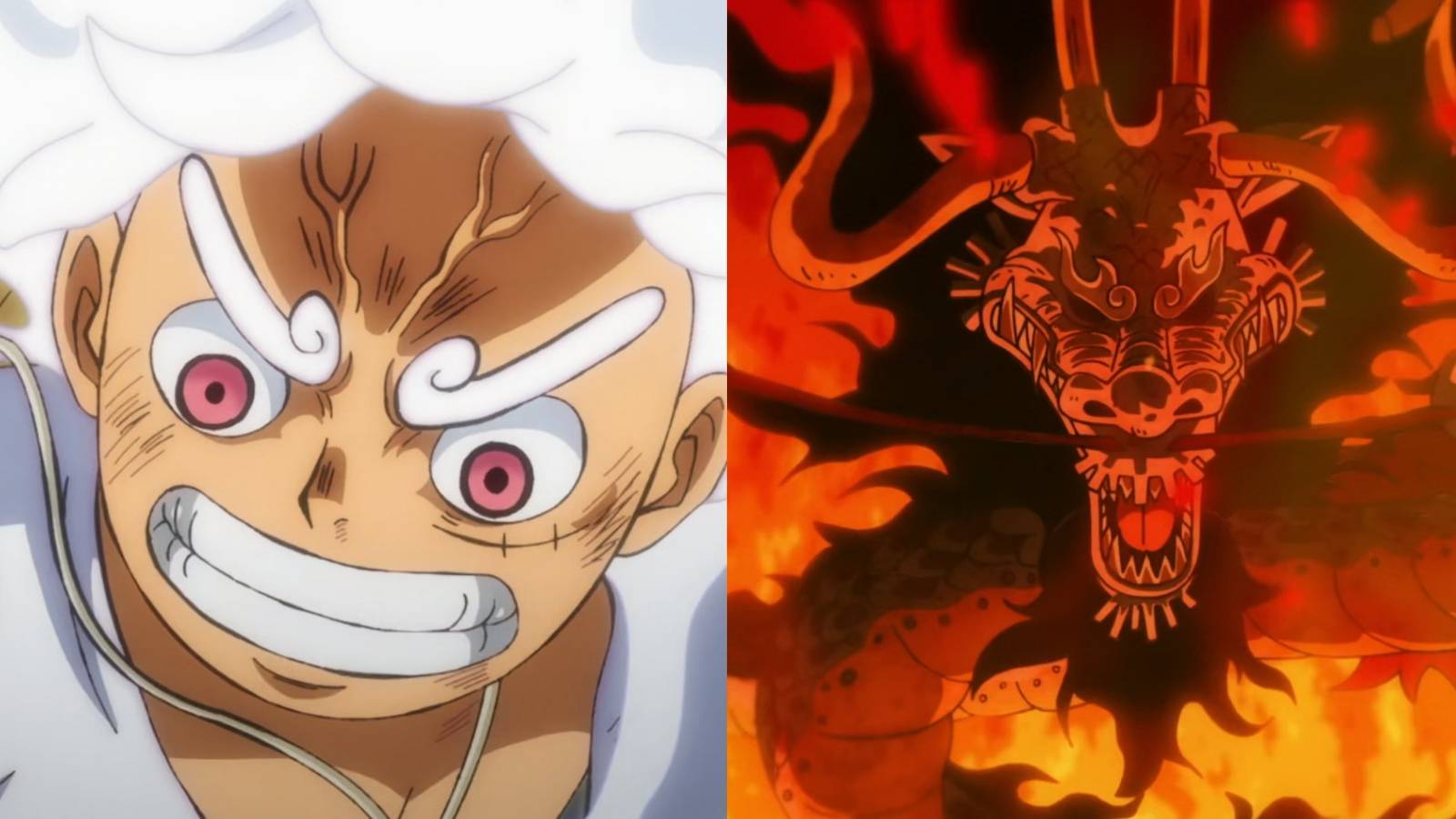 featured one piece how Luffy defeated Kaido gear 5 haki