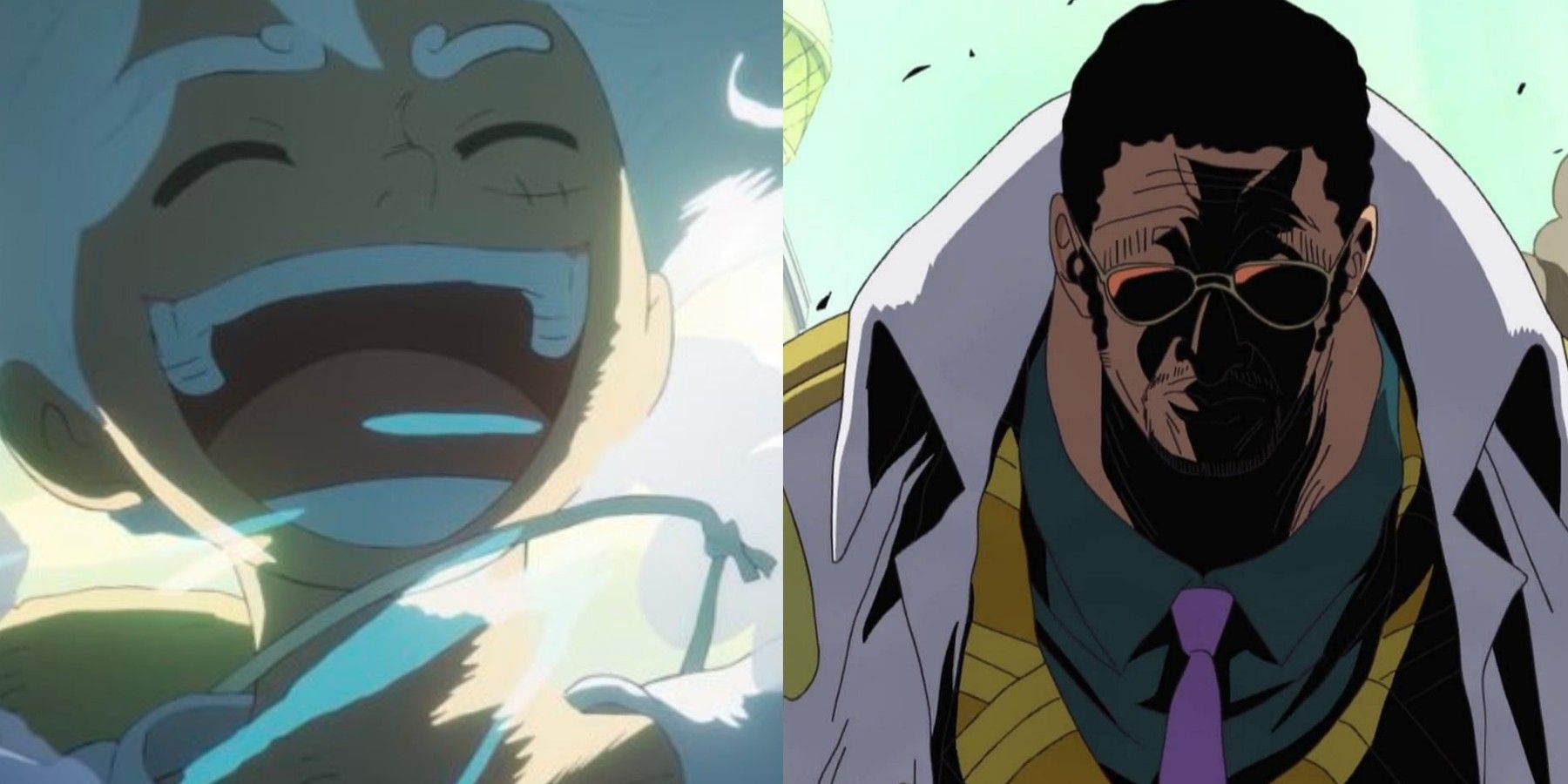 featured one piece luffy defeat Kizaru