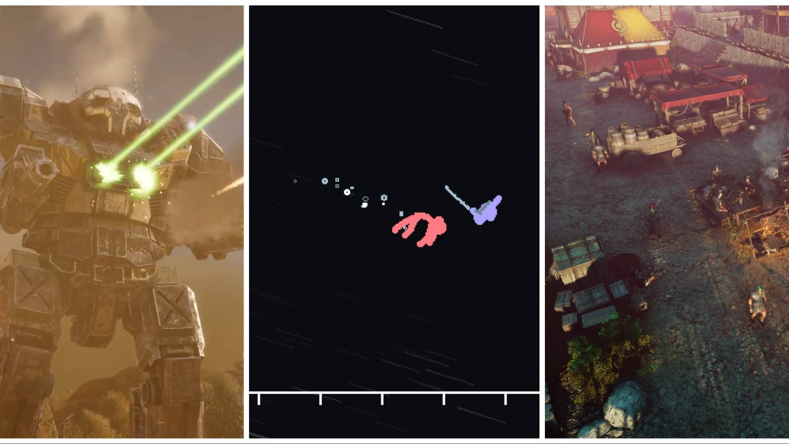 Featured image of Turn-Based Tactics exclusive to PC, including Battletech, Your Only Move Is Hustle, and Expeditions: Rome