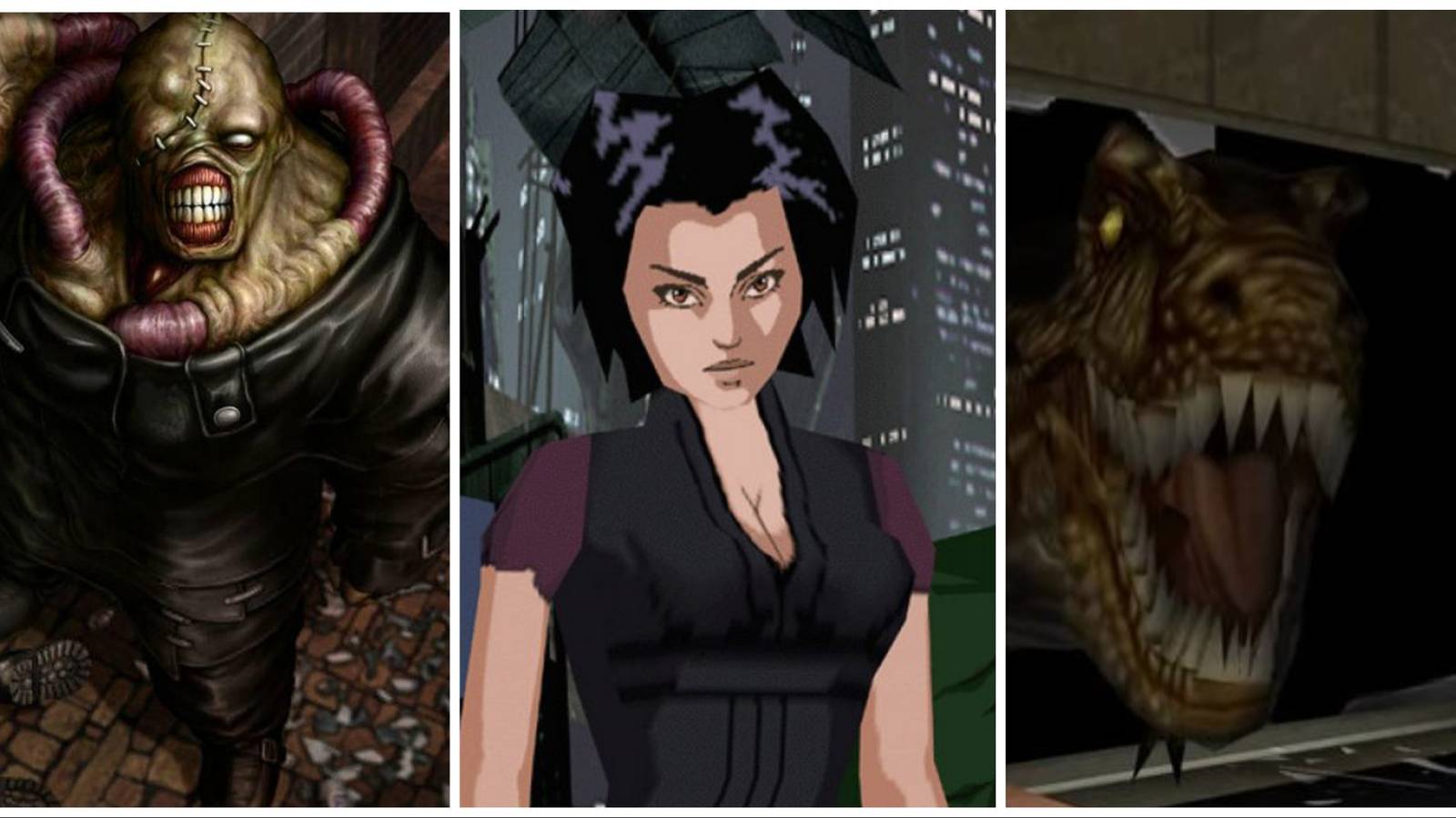 Resident Evil 3: Nemesis, Fear Effect, Dino Crisis