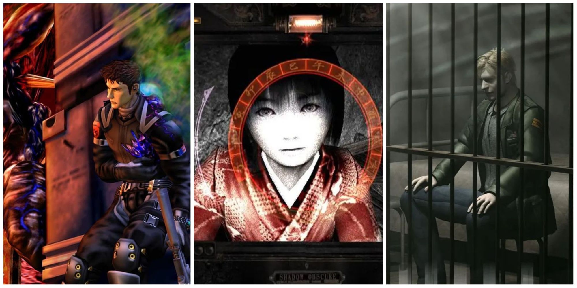 Extermination, Fatal Frame 2: Crimson Butterfly, Silent Hill 2