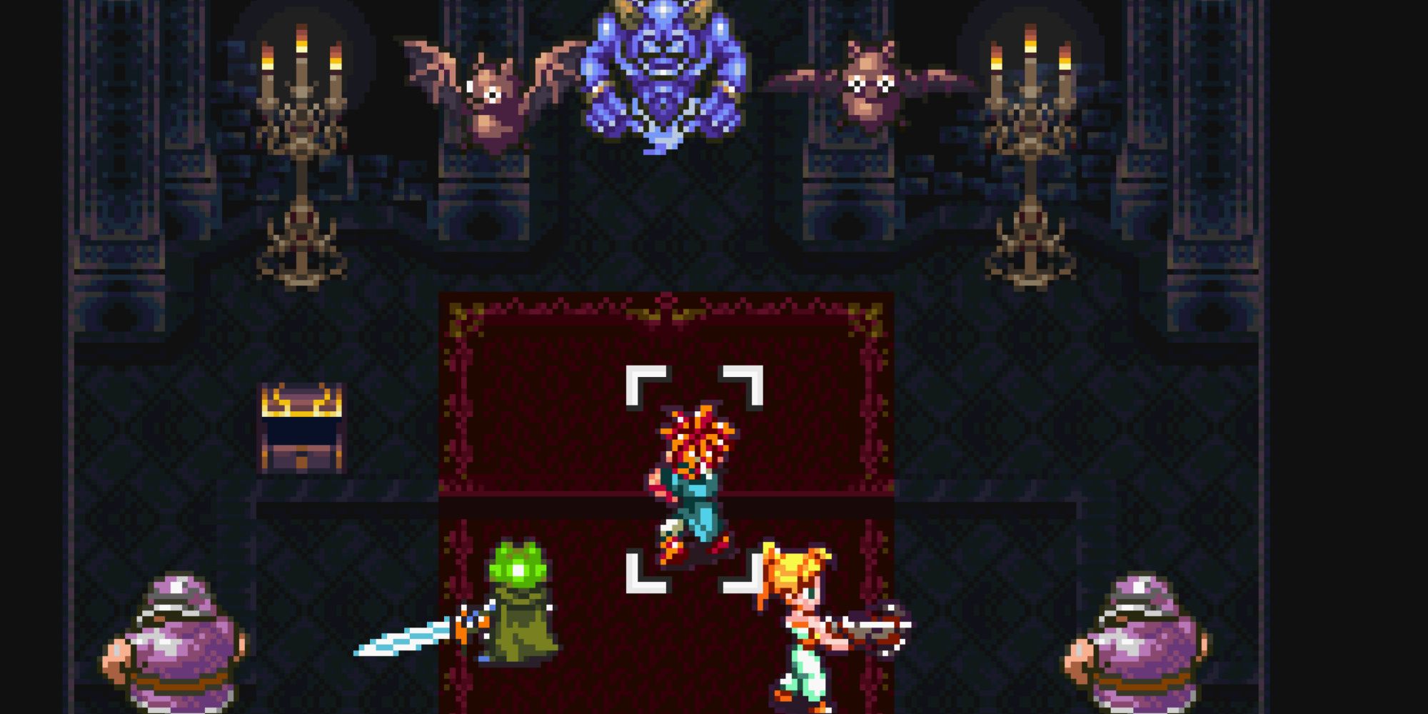 Fighting a battle in Chrono Trigger