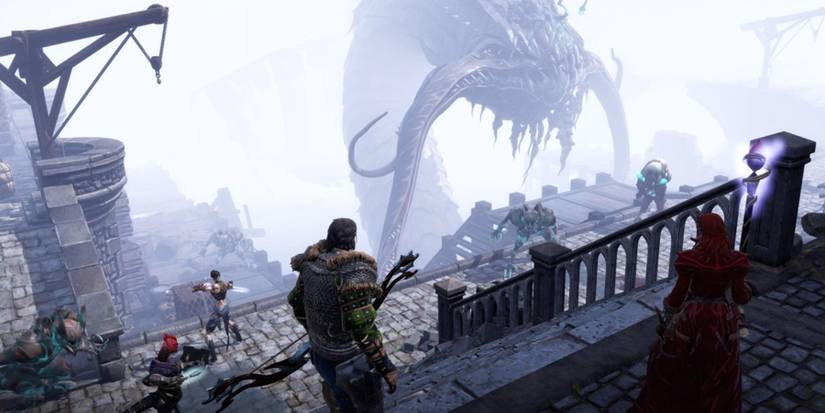 Fighting a monster in Divinity Original Sin 2