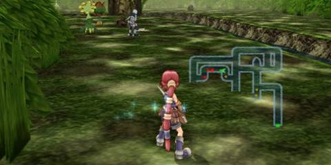 Fighting enemies in Dark Cloud 2
