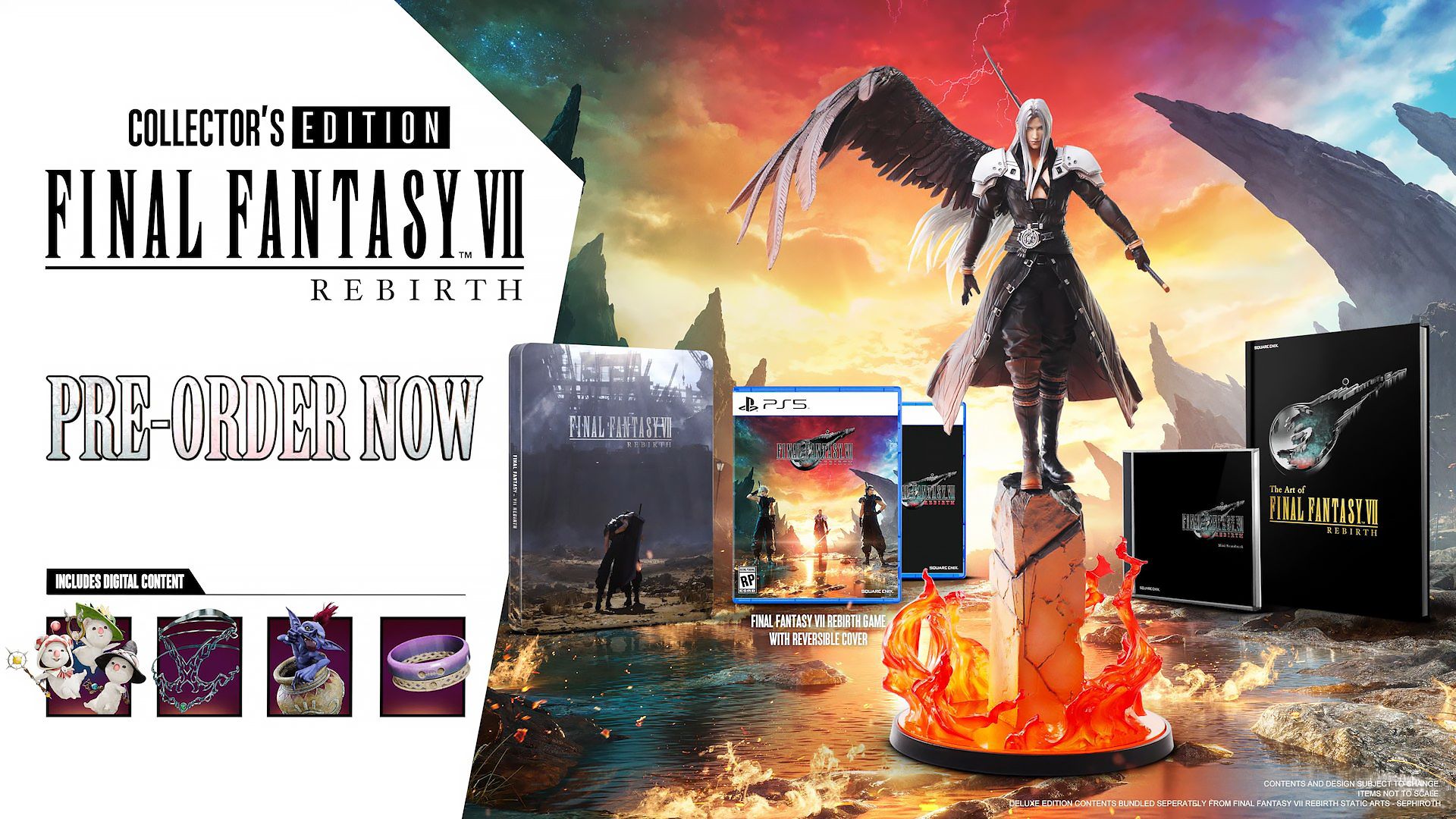 Final Fantasy 7 Collector's Edition Pre-Order Now Graphic