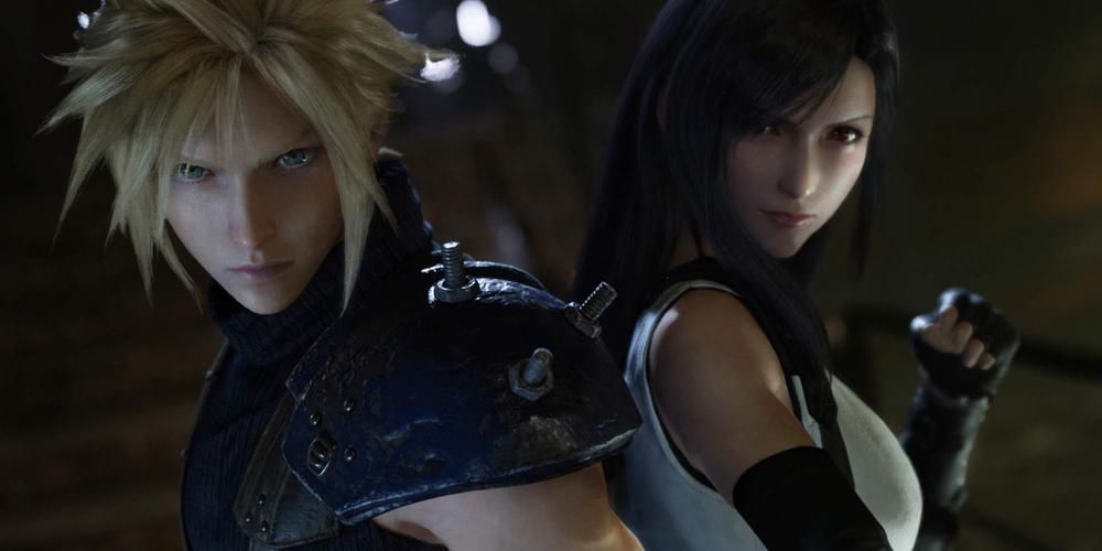 Cloud Strife and Tifa Lockheart Ready For War 