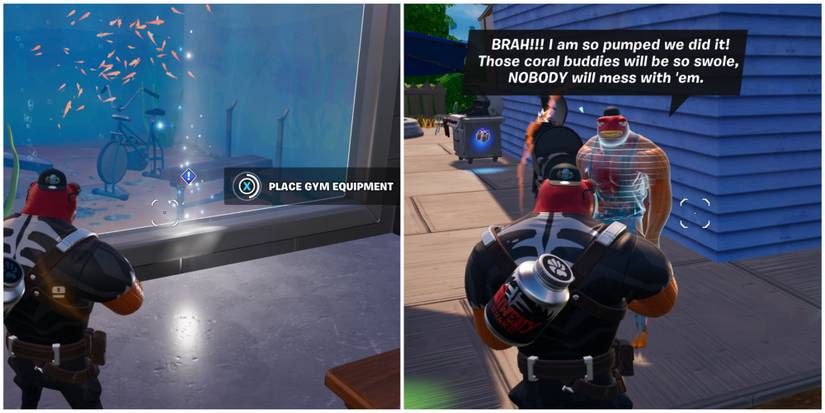 completing stages of fish thicc snapshot questline