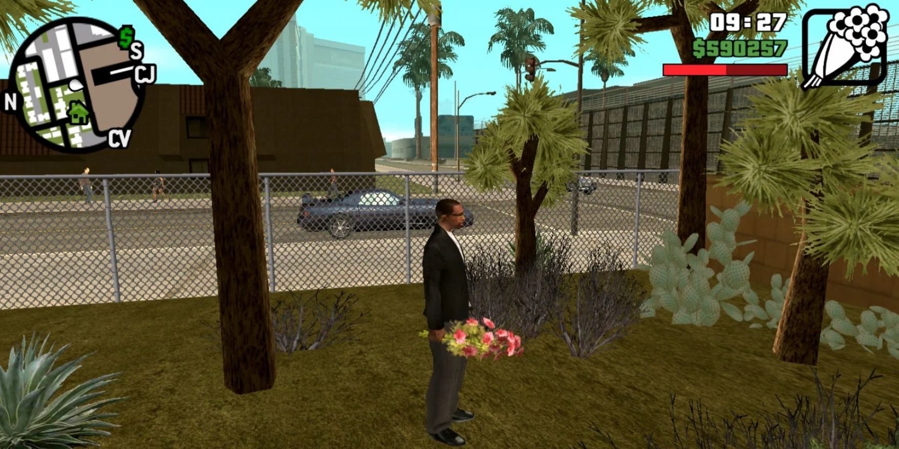 Flowers in GTA San Andreas