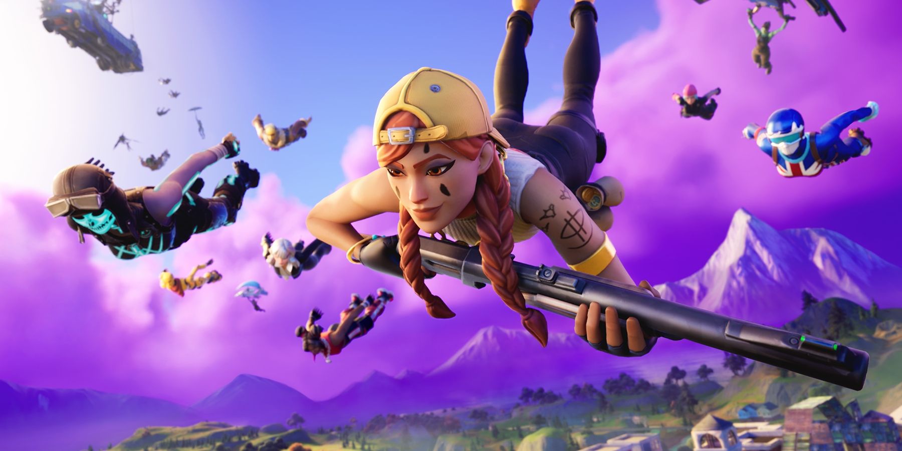 Fortnite Dropping In