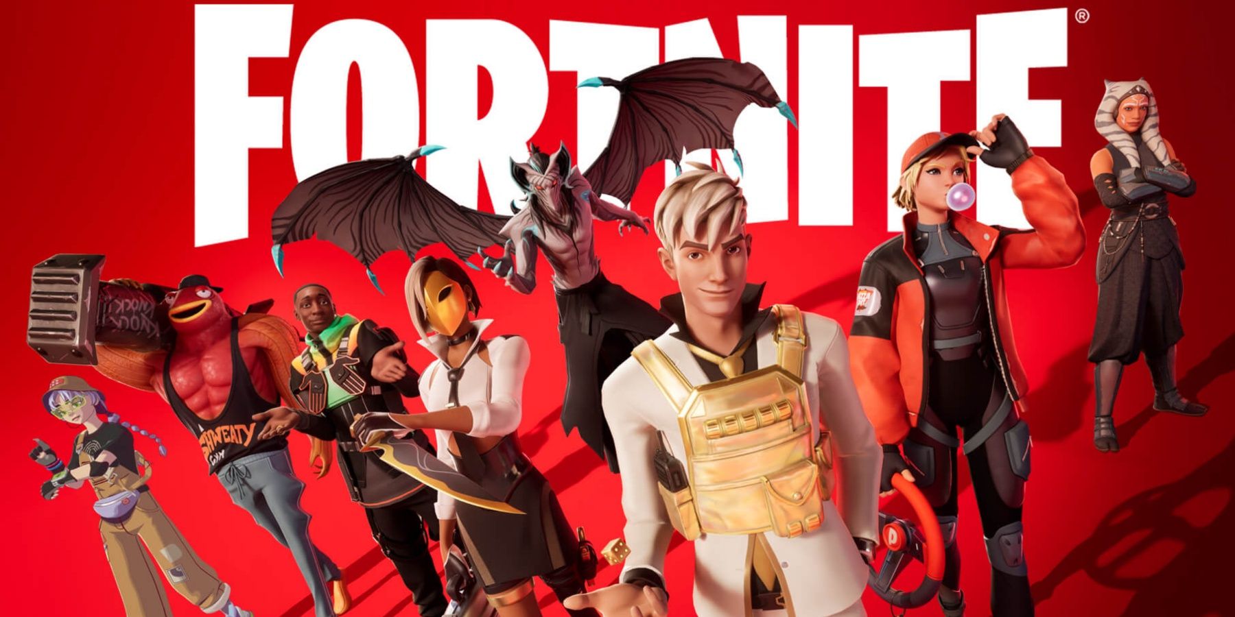 promotional image of the fortnite battle pass characters chapter 4 season 4