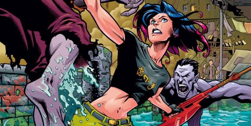 Fray, a futuristic vampire slayer.