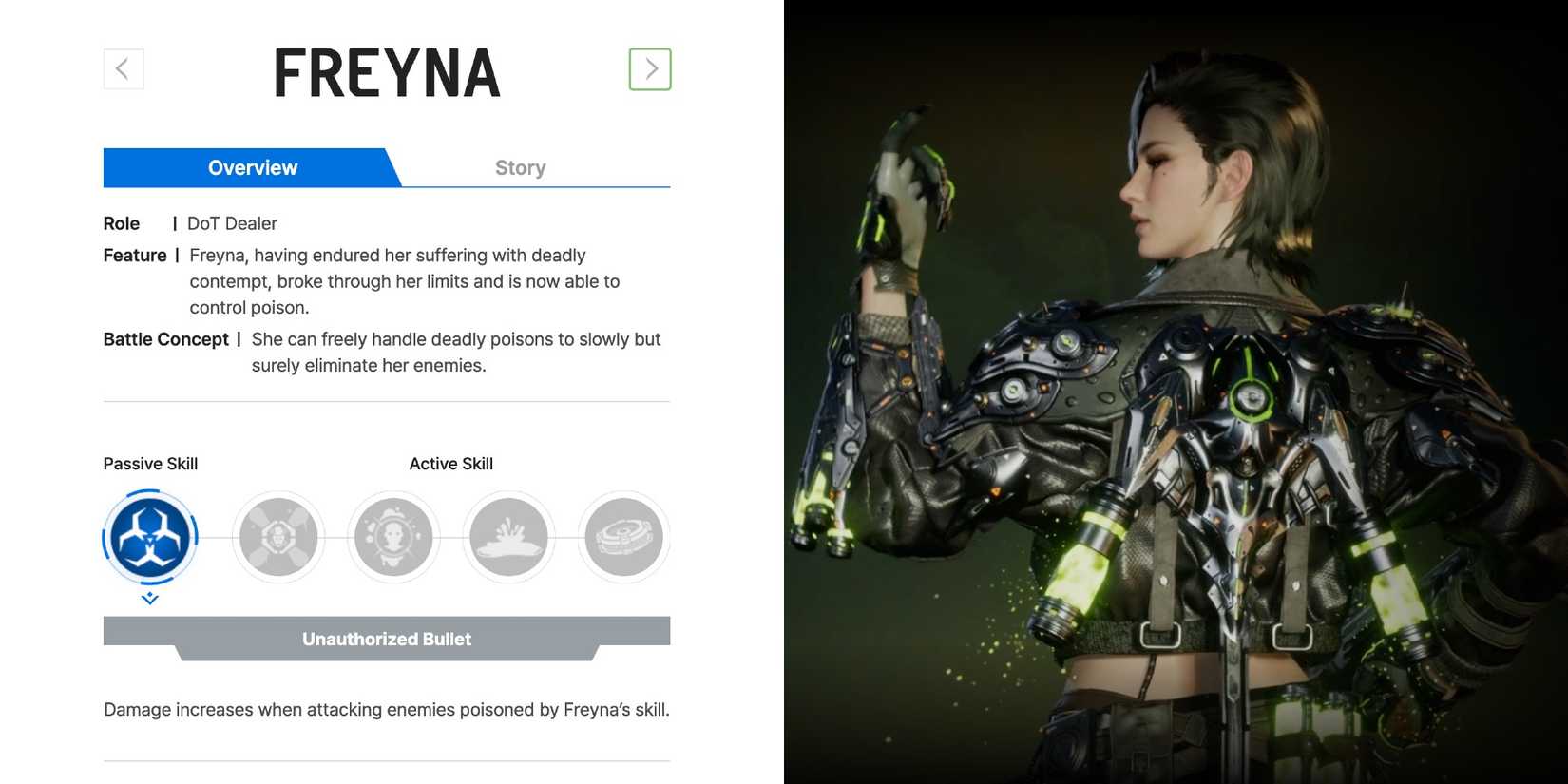 Freyna in The First Descendant