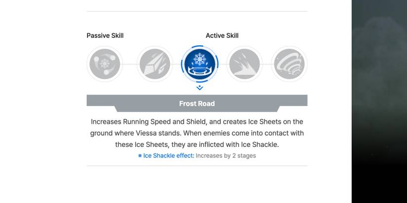 The Frost Road skill