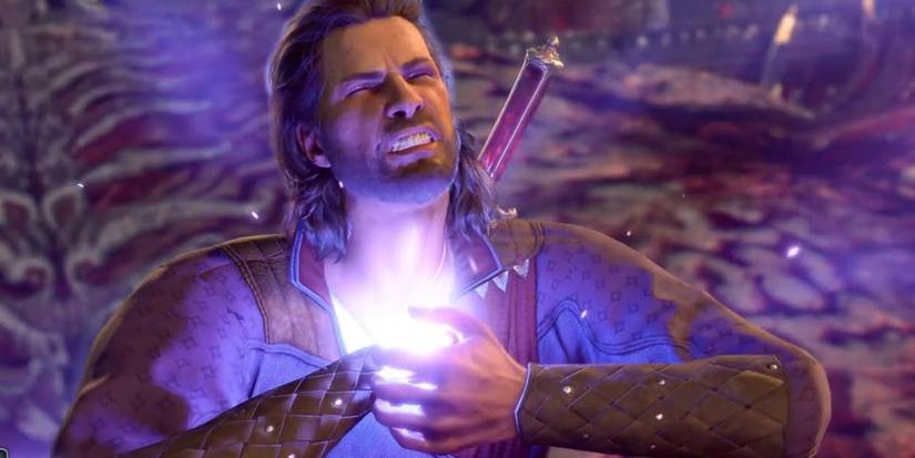 Gale accessing his Destruction Orb