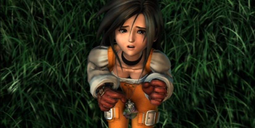 Garnet despairing at Lindblum's destruction in Final Fantasy 9