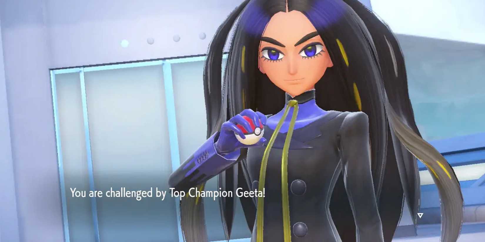 Geeta In Pokemon Scarlet & Violet