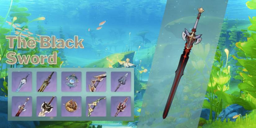 Genshin Impact Battle Pass The Black Sword