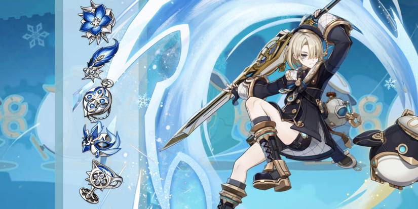 Genshin Impact - Freminet Best Artifact  Pale Flame-1