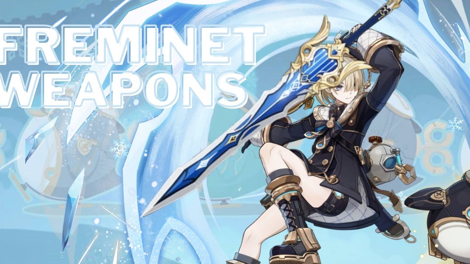Genshin Impact Freminet Best Weapon