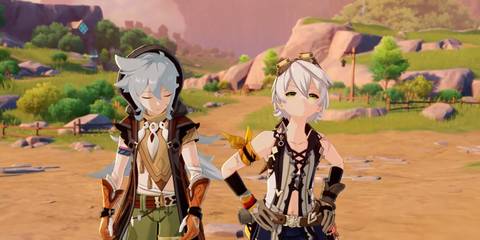 Genshin Impact Razor and Bennett