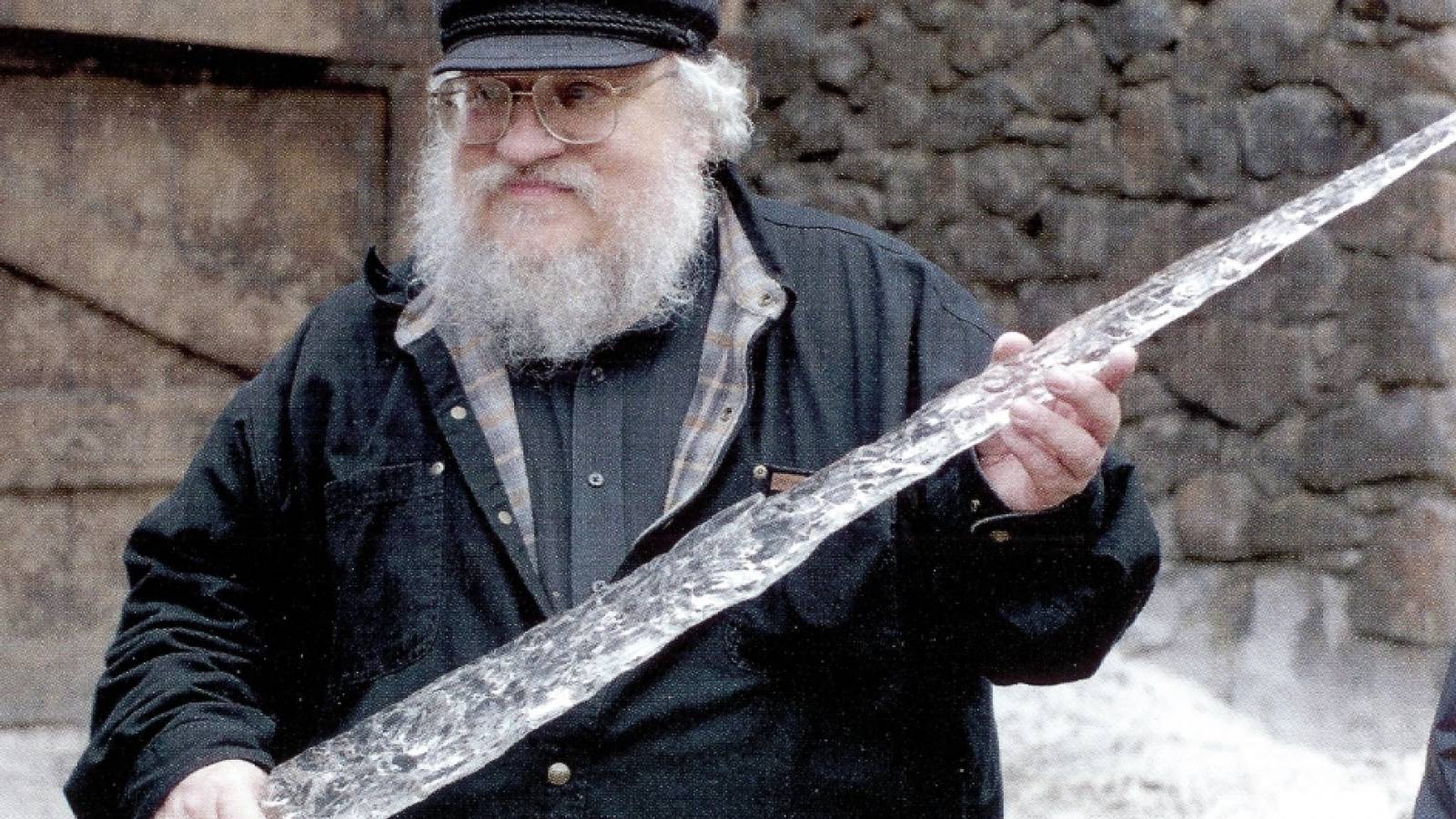 george rr martin white walker sword icicle
