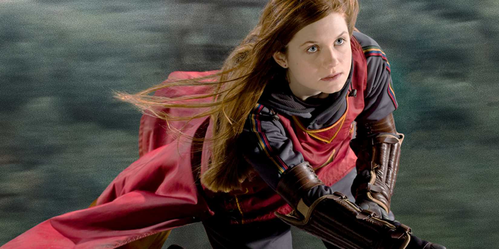 Ginny Weasley Riding A Broom
