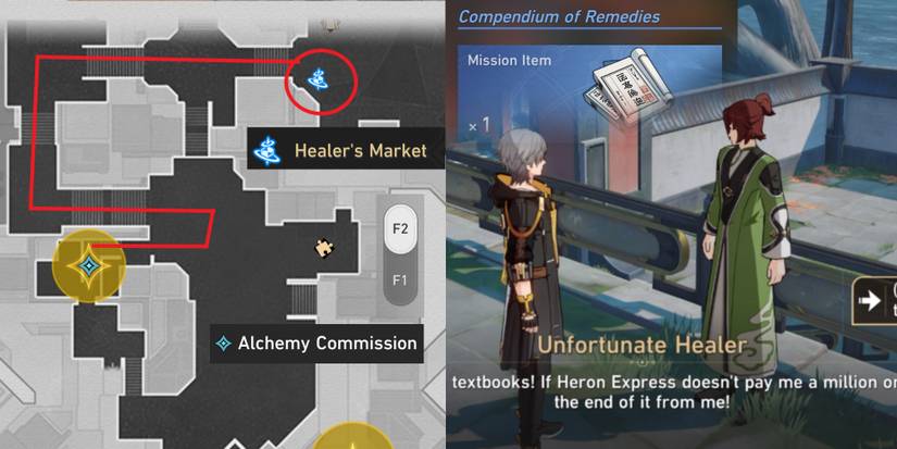 Unfortunate Healer Compendium of Remedies Honkai Star Rail