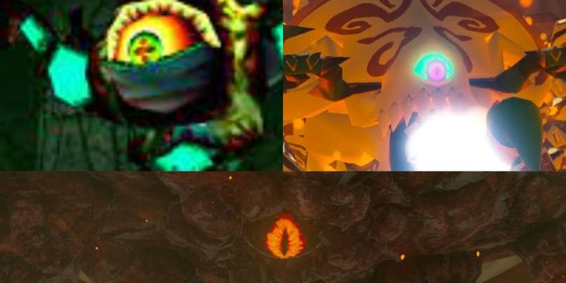 Gohma's from Tears of the Kingdom, Ocarina of Time and The Wind Waker